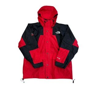 Vtg The North Face Summit Series Gore-Tex XCR Mountain Guide Jacket Red Mens L